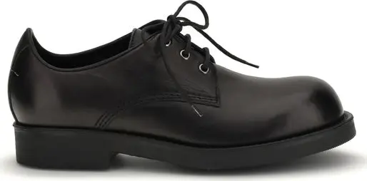 Black Calf Leather Bos Taurus Oxfords And Derbies