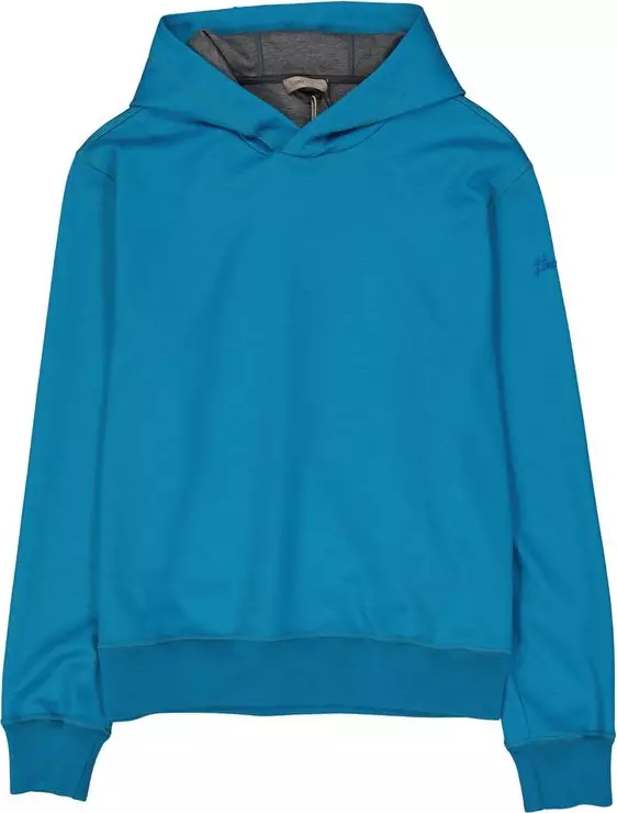 Blue Polyester Sweatshirt