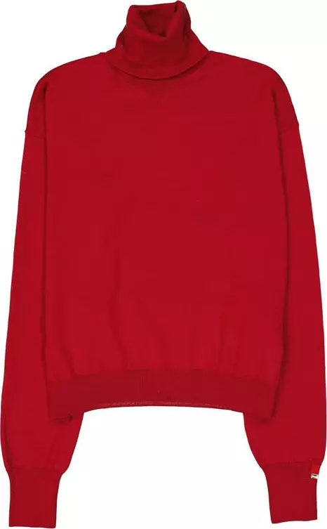 Multicolor Virgin Wool Turtleneck