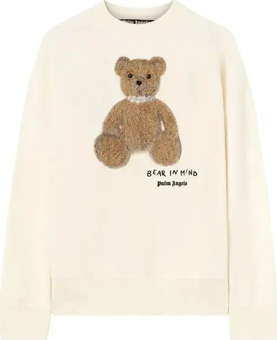 White Cotton Sweatshirt