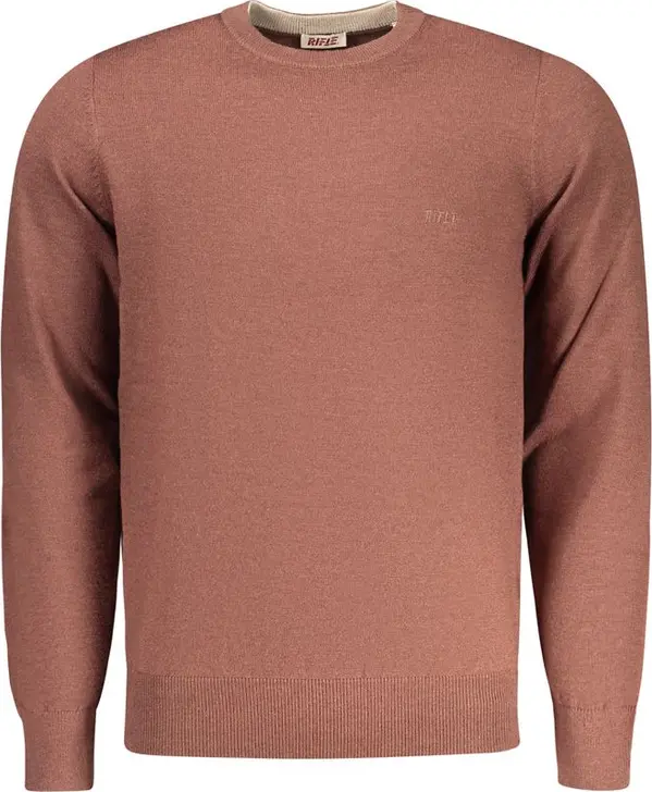 Marrone Poliestere Mens Sweater