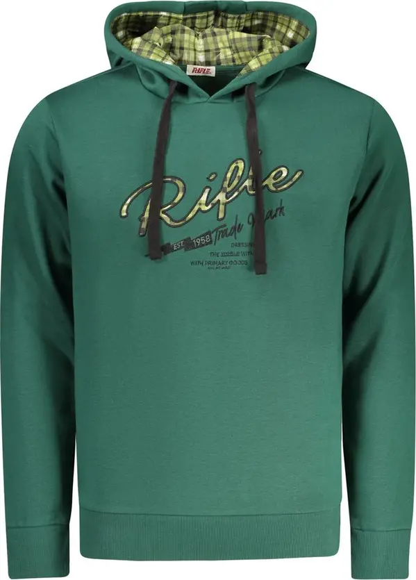 Verde Cotton Men Hoodie