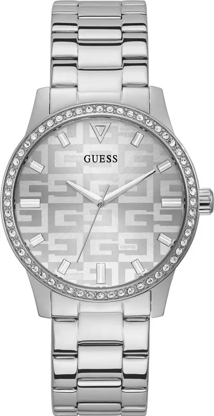 Gray Stainless Steel Dress Watch