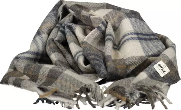 Grigio Polyester Men Scarf