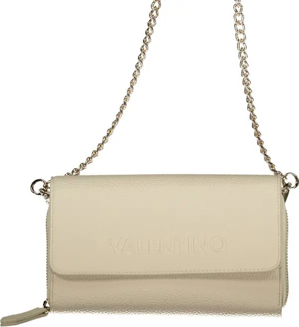 Beige Poliuretano Womens Wallet