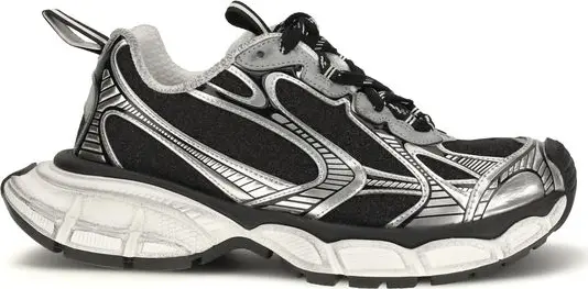 Multicolor Polyethylene Athletic Sneakers