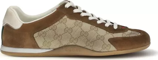 Brown Calf Leather Bos Taurus Sneakers