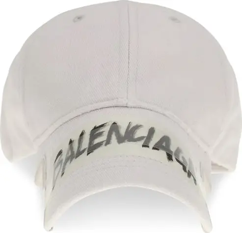 White Cotton Cap (Baseball Hat)