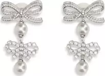 Silver Brass Earrings