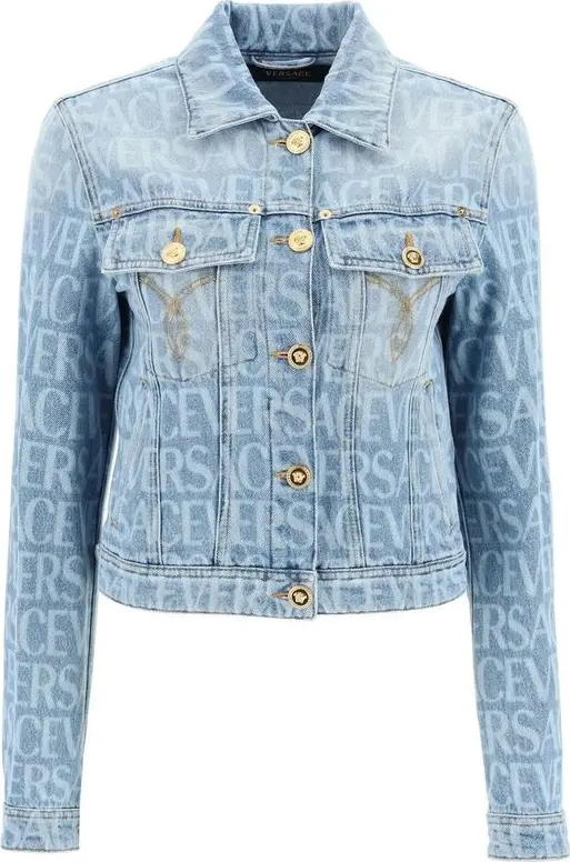 Blue Cotton Denim Jacket