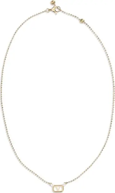 Gold Brass Necklace