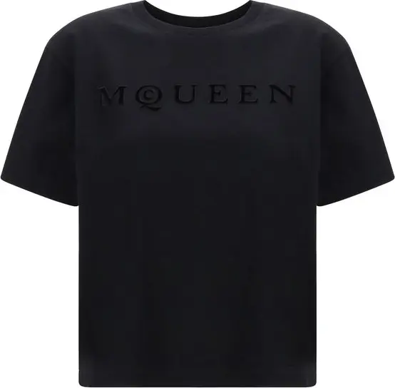 Black Cotton T-Shirt