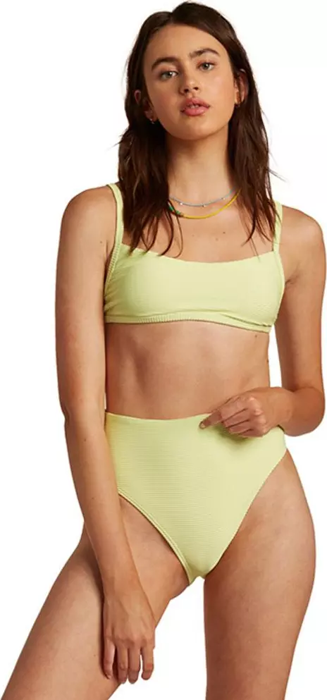 Bicolor Polyester Swim Shorts