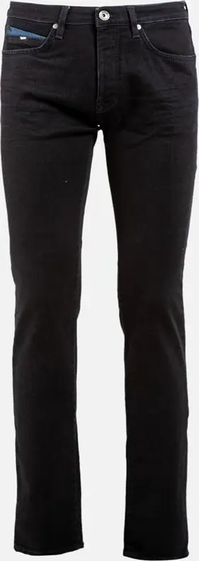 Black Cotton Jeans Denim