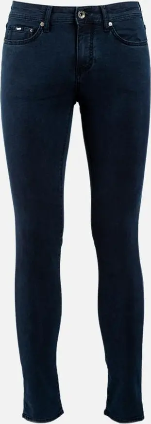 Blue Cotton Skinny Jeans