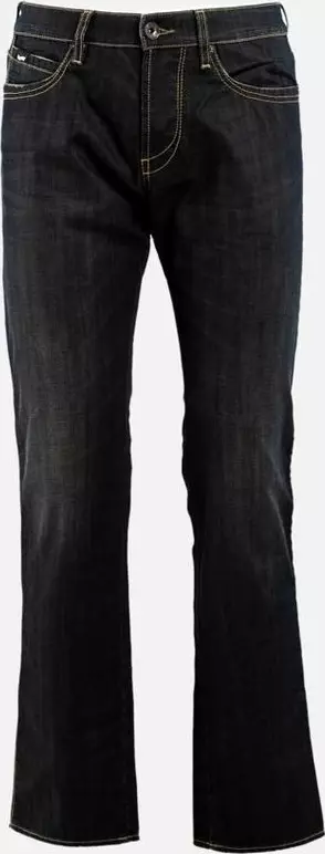 Gray Cotton Jeans Denim