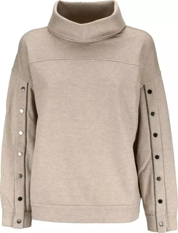 Beige Cashmere Sweatshirt