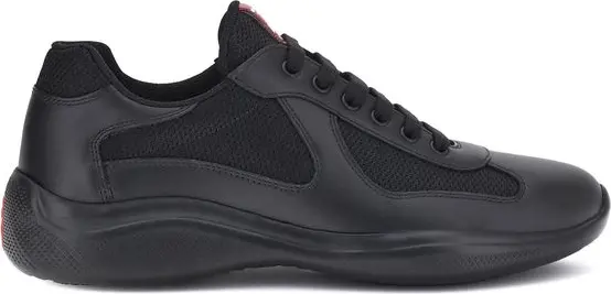 Black Polyamide Sneakers