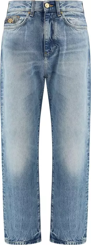 Blue Cotton Jeans Denim