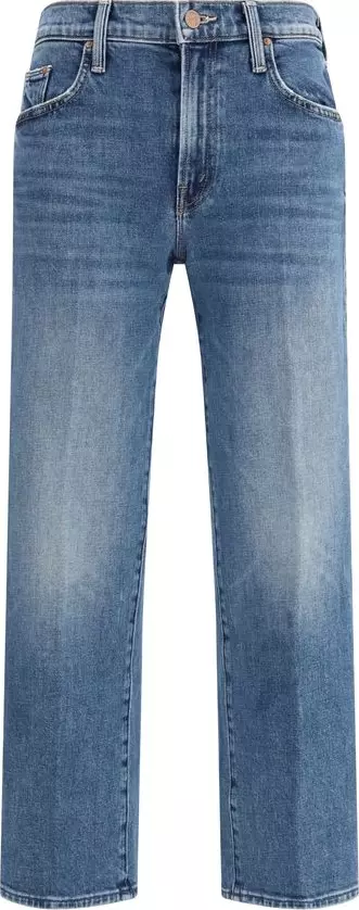 Blue Cotton Relaxed Fit Jeans