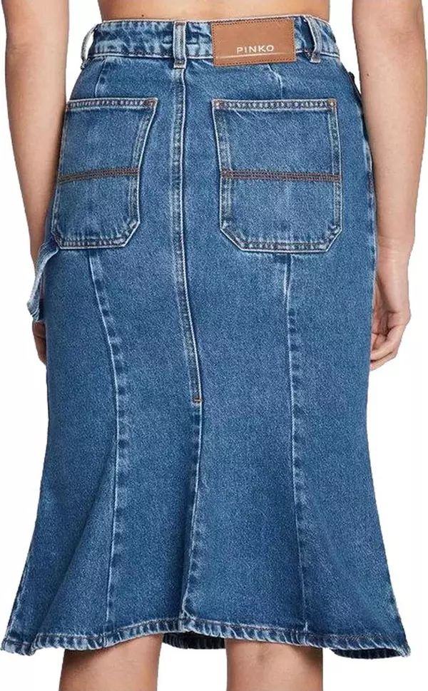 Blue Denim Skirt