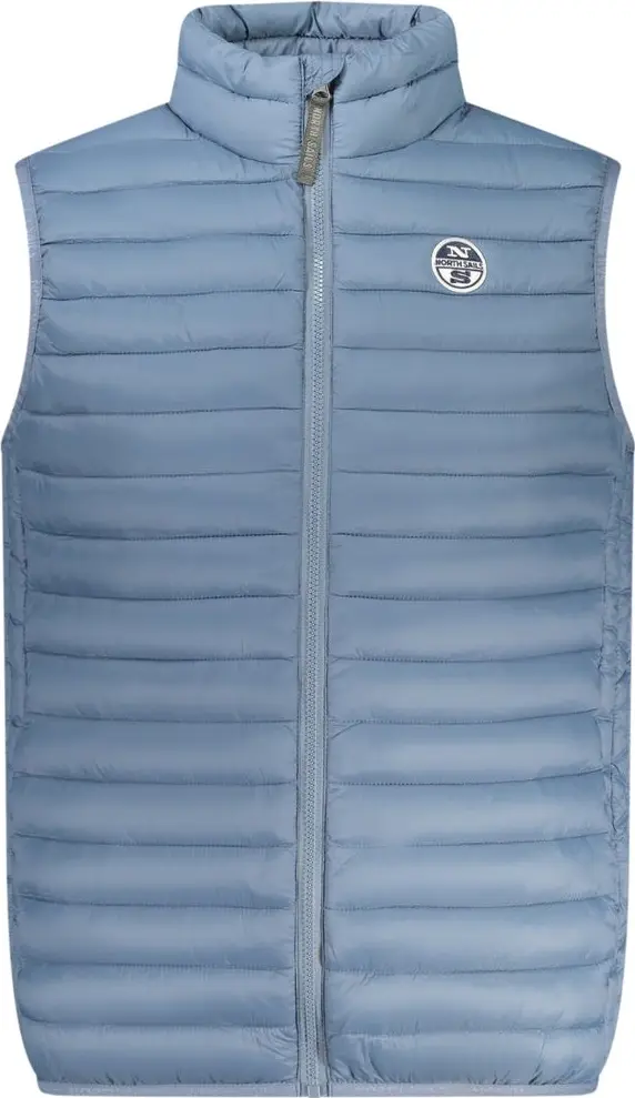 Blu Poliestere Men Jacket