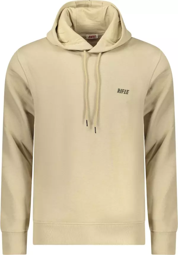 Beige Cotton Men's Sweatshirt