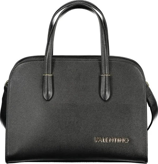 Black Polyurethane Women's Bag