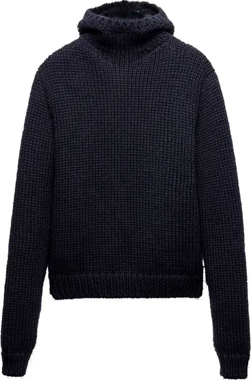 Blue Wool Sweatshirt