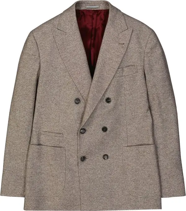 Beige Cashmere Coat