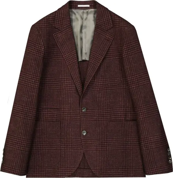 Multicolor Wool Coat