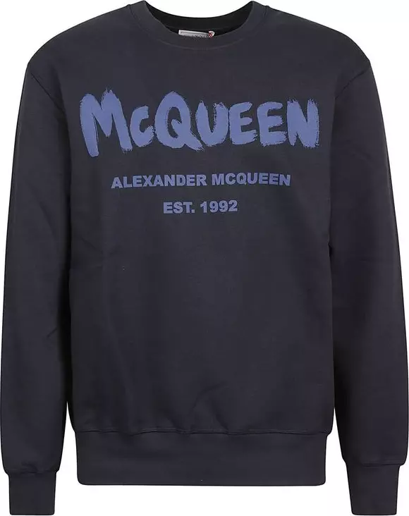 Blue Cotton Sweatshirt