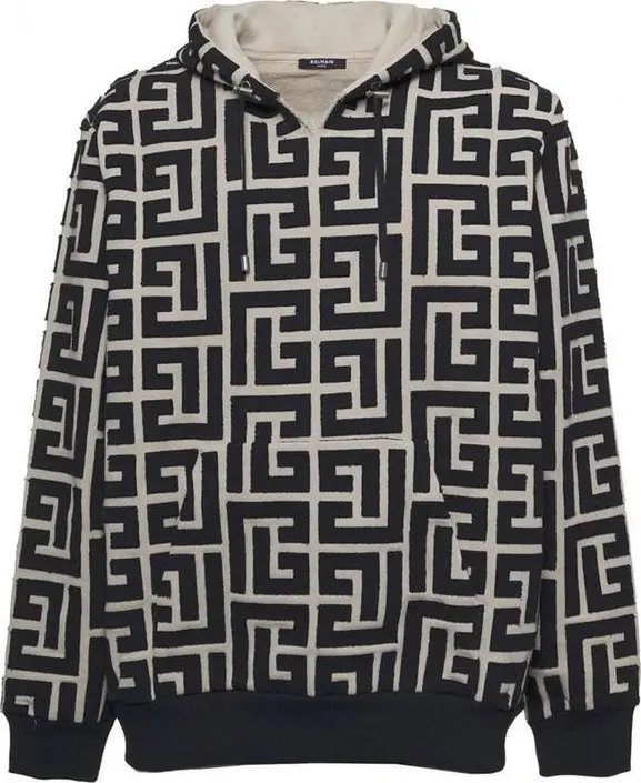 Beige Cotton Sweatshirt