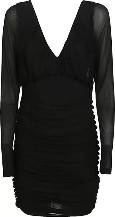 Black Viscose Cocktail Dress