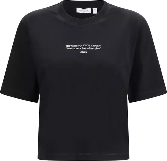 Black Cotton T-Shirt