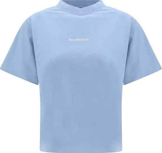Blue Cotton T-Shirt