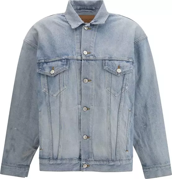 Blue Cotton Denim Jacket