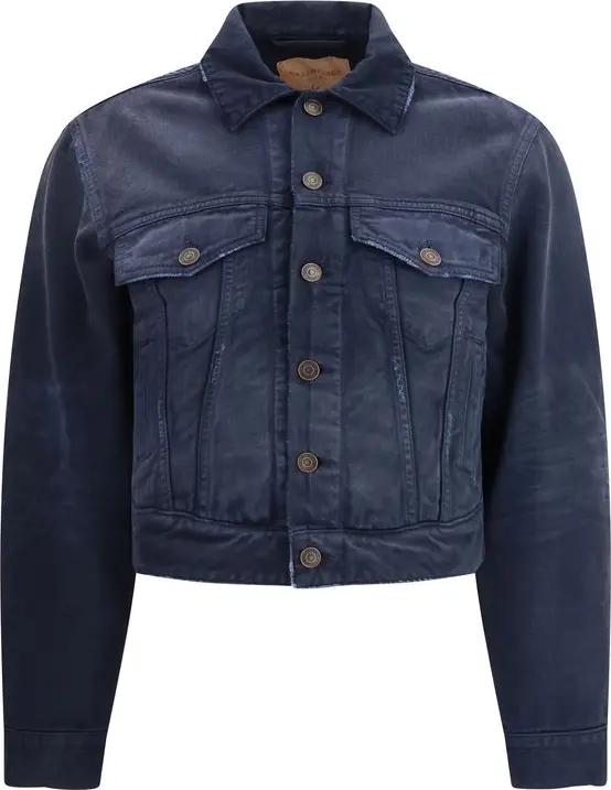 Blue Cotton Denim Jacket