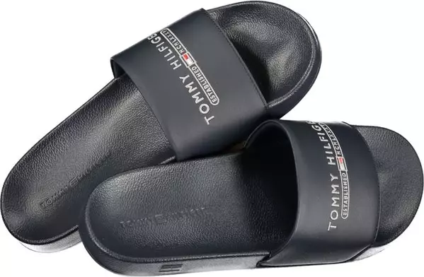 Blue Polyurethane Men Slipper
