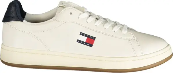 Bianco Poliuretano Men Sneaker