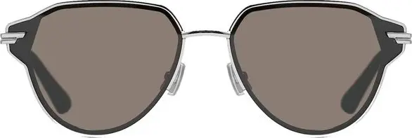 Silver Metal Sunglasses