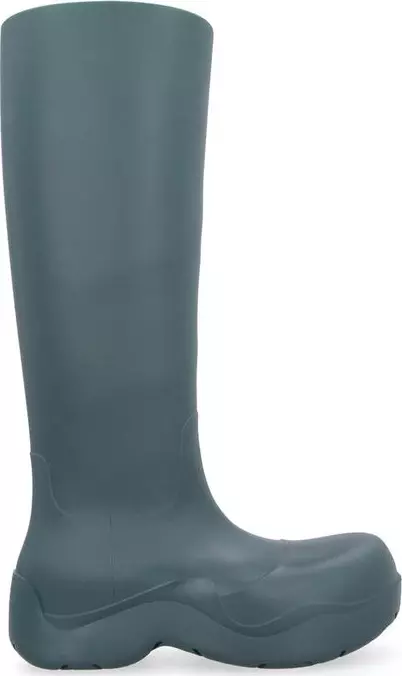 Bicolor Rubber Rain Boots