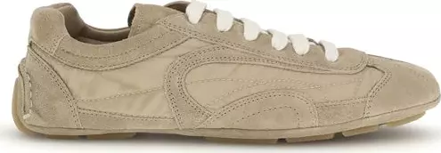 Beige Lamb Ovis Aries Aries Athletic Sneakers