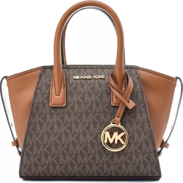 Brown Canvas Handbag