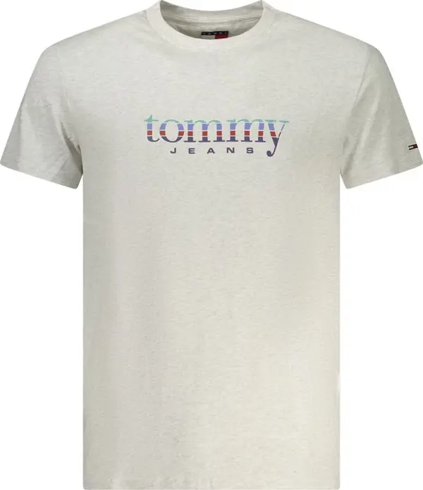 Gray Cotton Men's T-Shirt