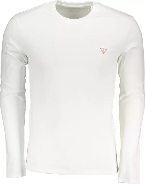 White Cotton Men's T-Shirt