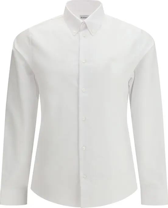 White Cotton Dress Shirt