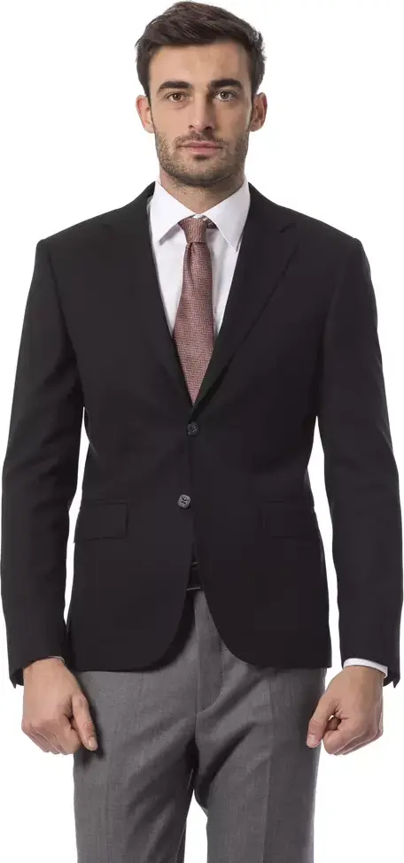 Black Wool Blazer