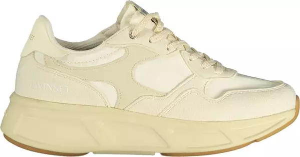 Beige Polyurethane Women Sneaker
