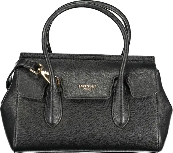 Nero Poliuretano Womens Handbag